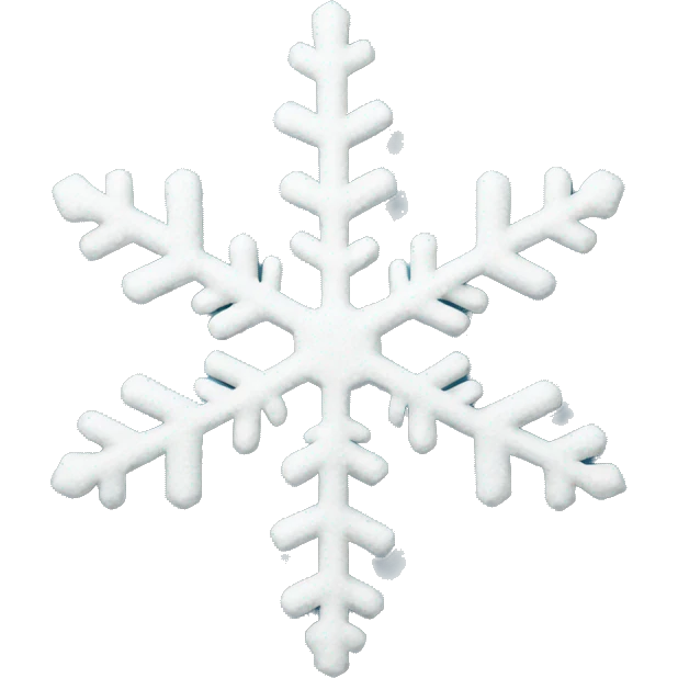 Snow flake emoji