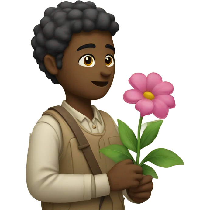 cosí with a flower  emoji