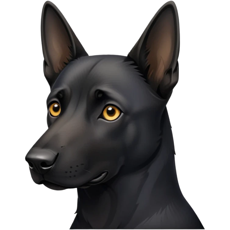 black malinois emoji