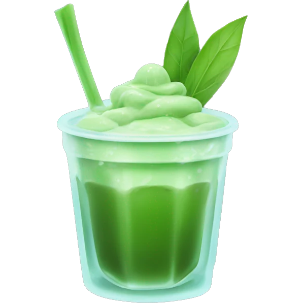 iced matcha emoji