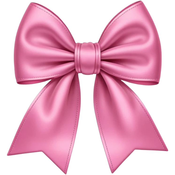 Pink bow emoji