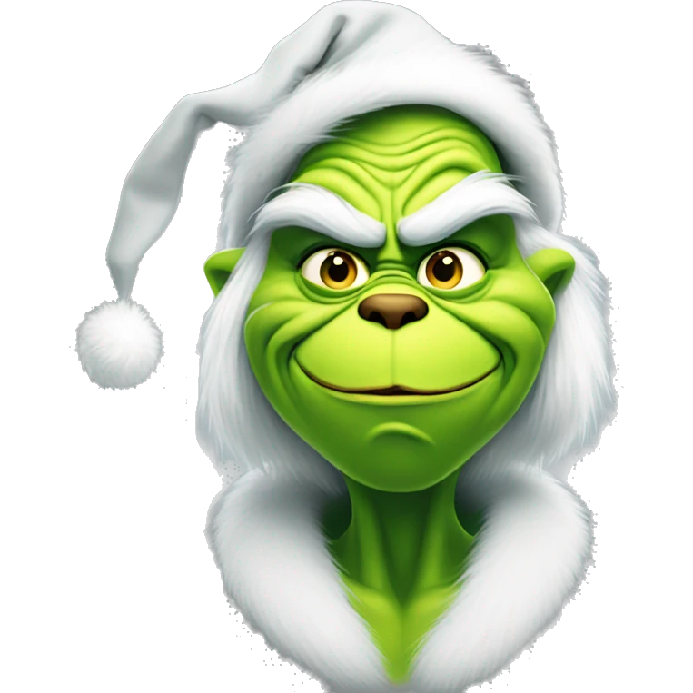 Grinch new year happy emoji