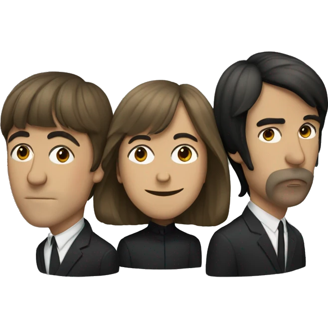 Cara de un Beatles emoji