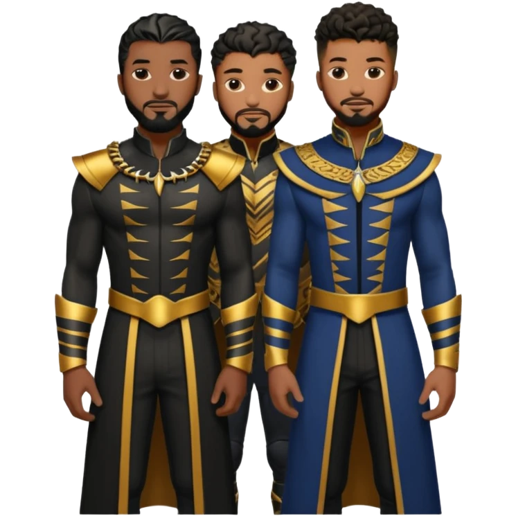 Ta challa and kill monger together Brotherhood emoji