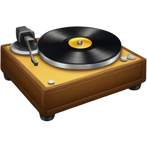 Record player emoji