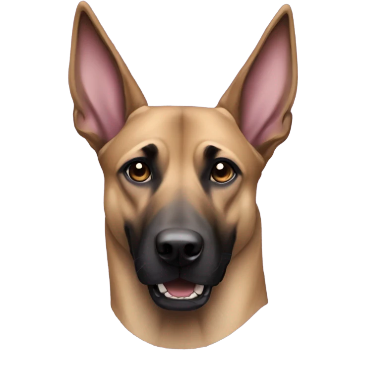 pastel purple malinois  emoji