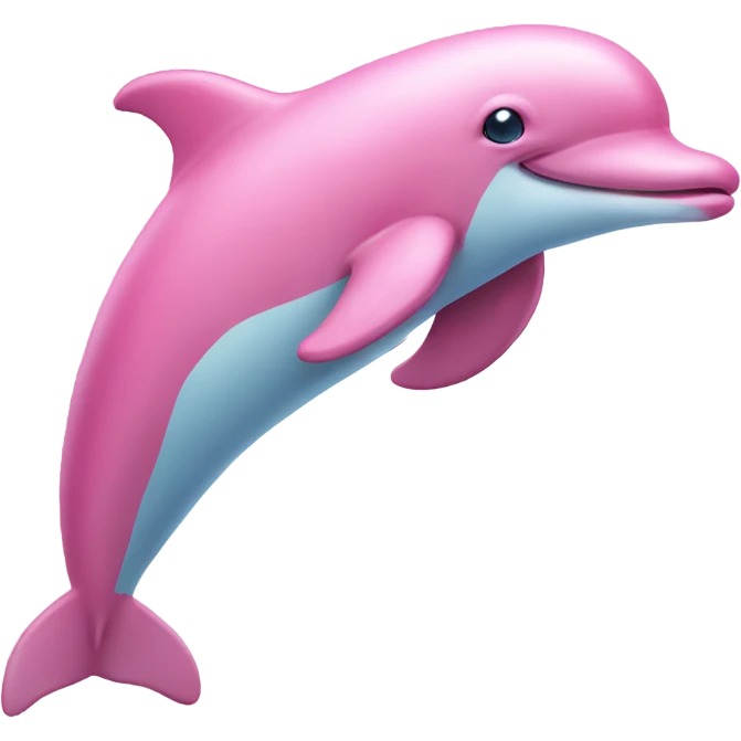 pink dolphin  emoji
