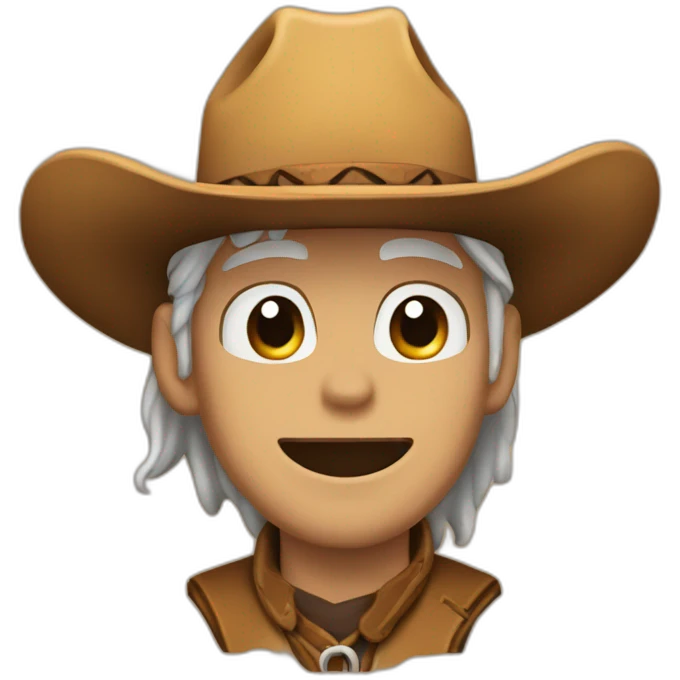 horns up cowboy  emoji