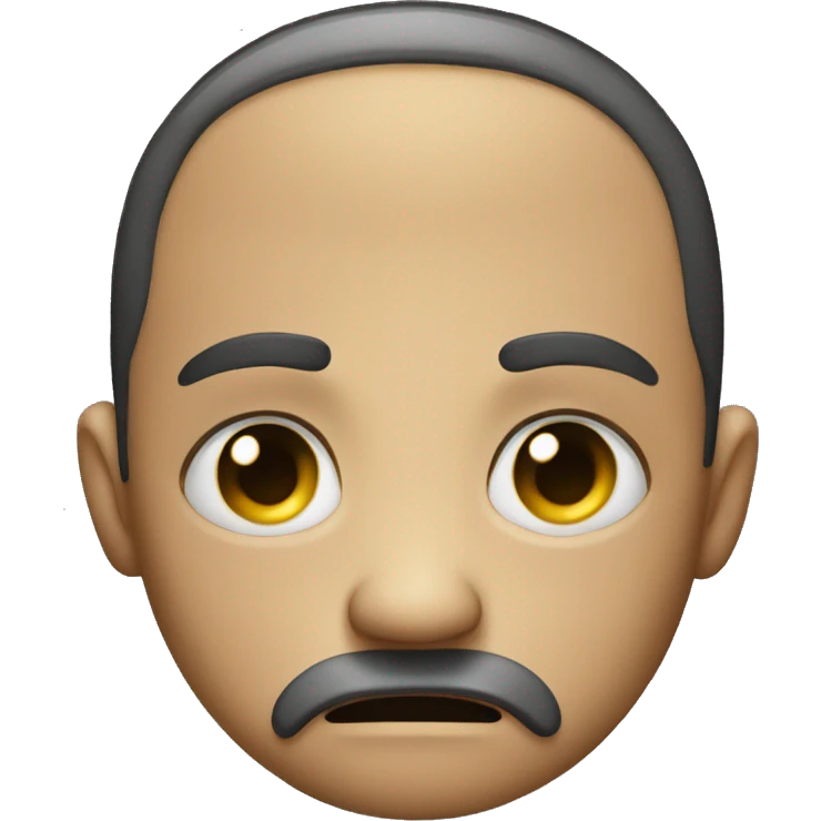 super sad man emotion in his eyes so sad  emoji