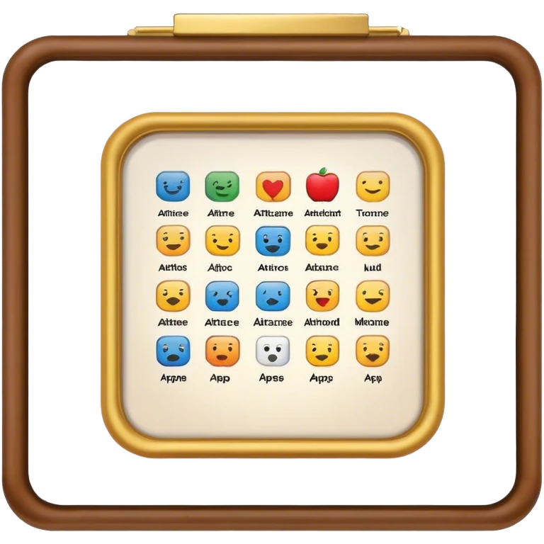 attendance background app emoji