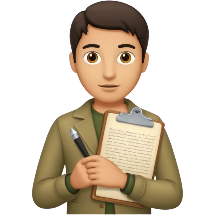 actor with script emoji