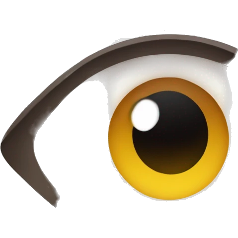 eye twitch with raised eyebrows  emoji