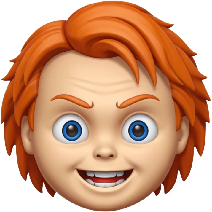 Un emojin de chuky emoji