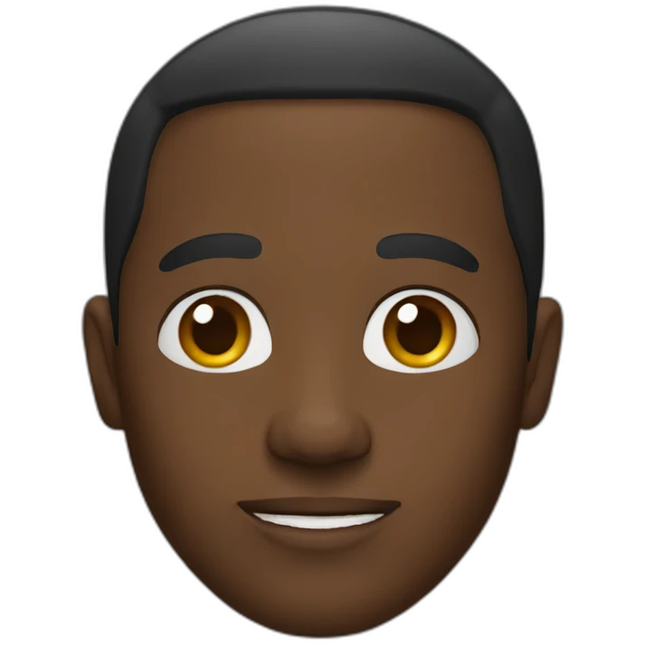 Black man emoji
