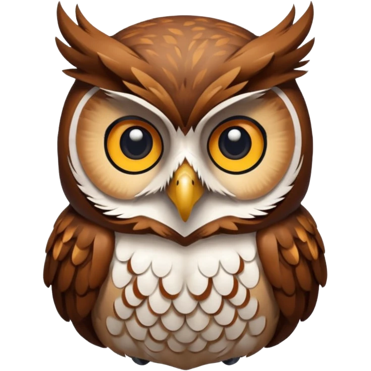 Coruja emoji