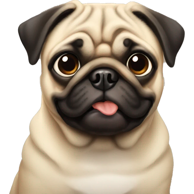 Pug emoji