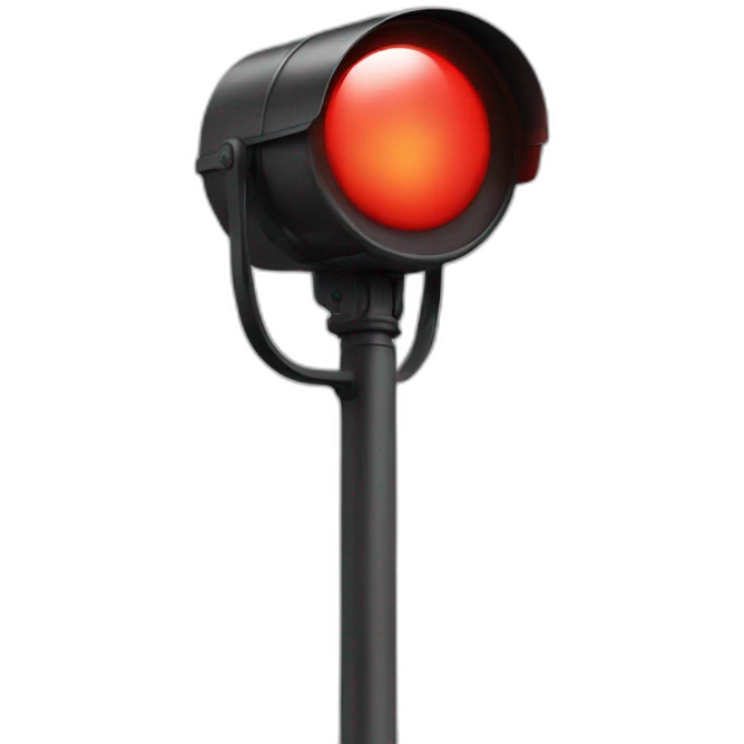 red light emoji
