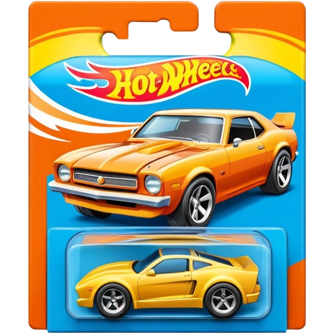 Упаковка от HotWheels emoji