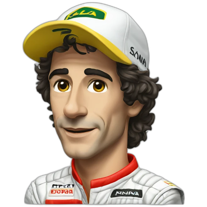 Ayrton Senna emoji