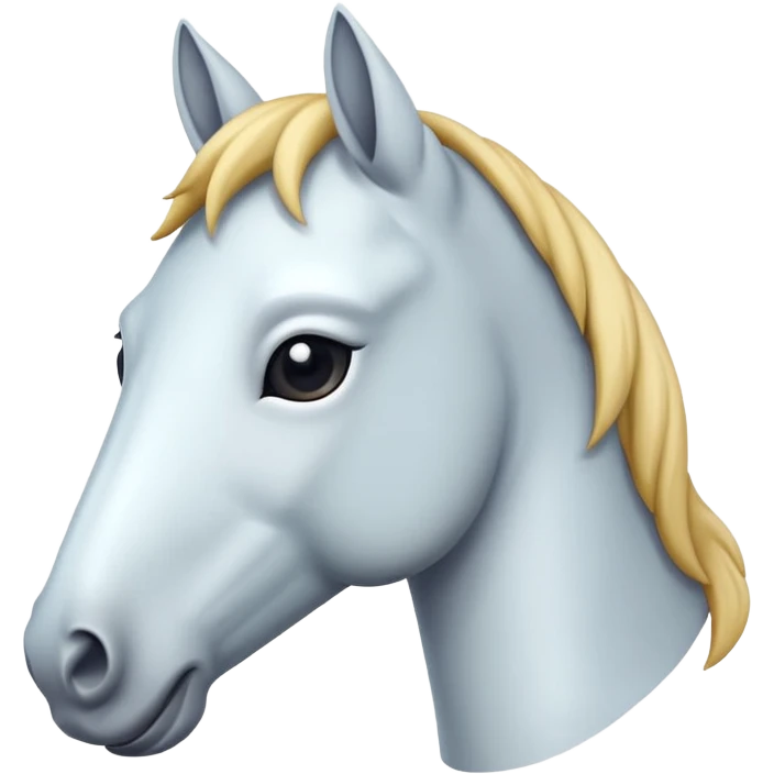 iOS looking horse with a neck emoji emoji