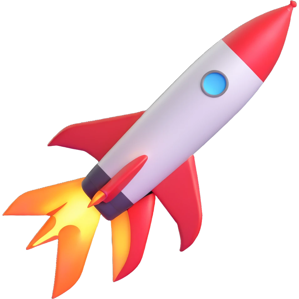 rocket ship emoji