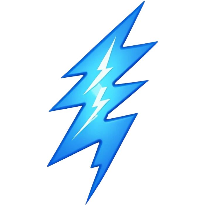 Lightning bolt emoji