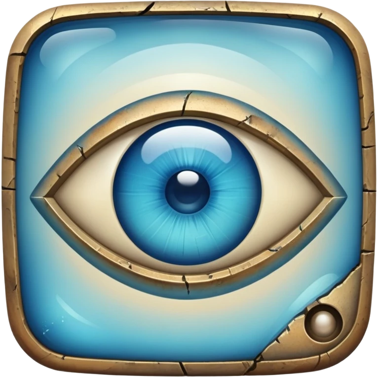 antique blinking watching eye emoji