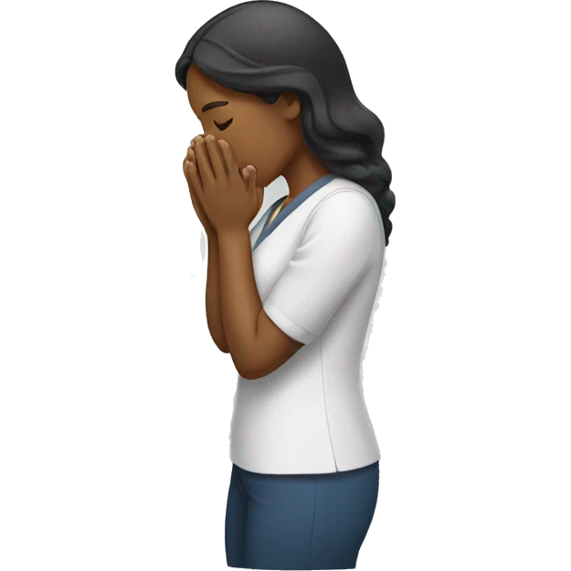 Woman bowing deeply emoji