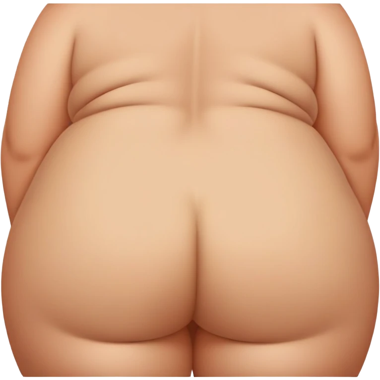 Chunky butt emoji