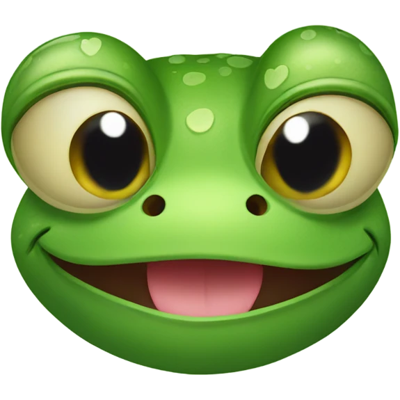 frog in love emoji