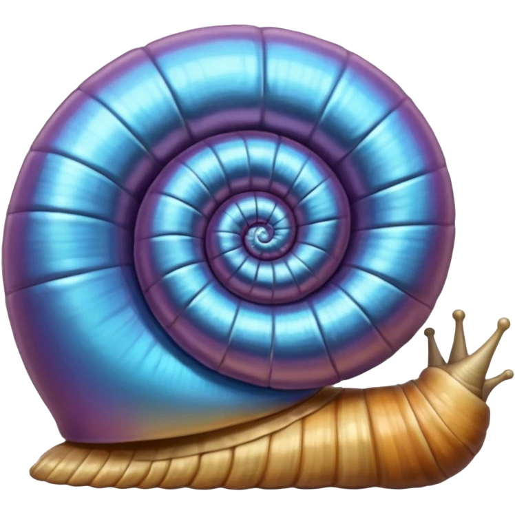 concha de caracol perlada emoji