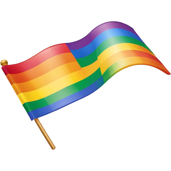 Gay flag emoji