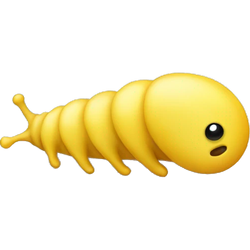 yellow slug emoji