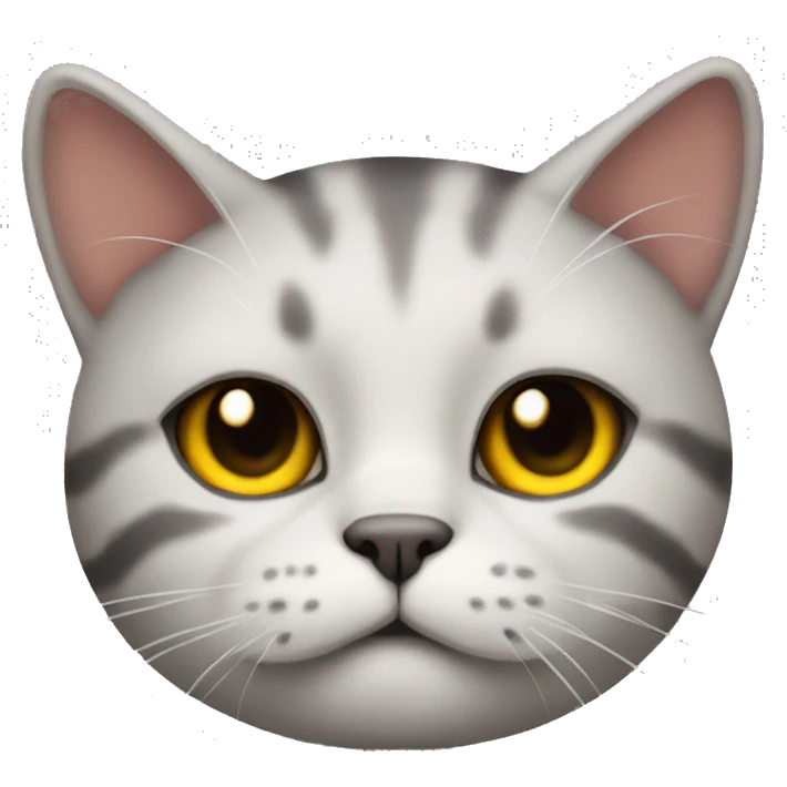 Cat doing smolder emoji