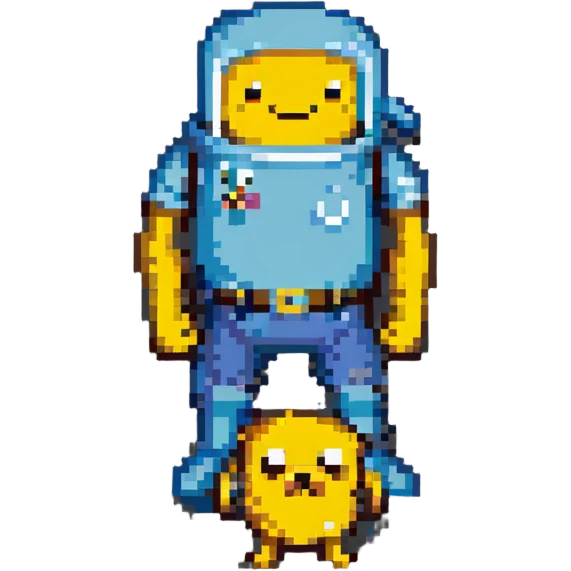 finn and jake from adventure time emoji