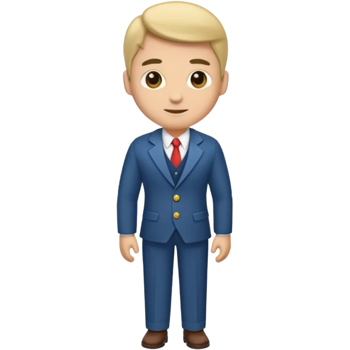 nicely dressed man emoji
