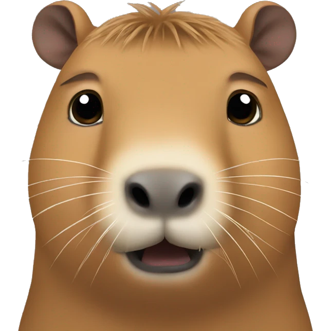 Capybara emoji