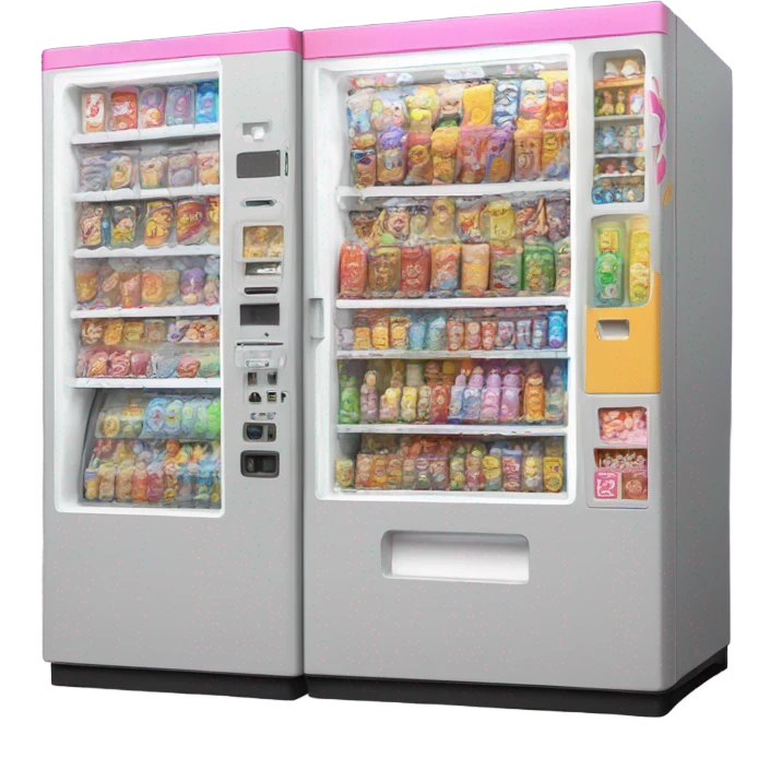 Japanese vending machine emoji