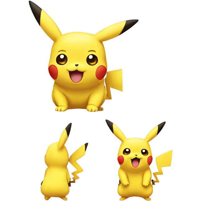 Pikachu emoji