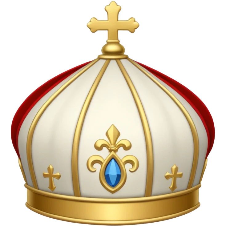 Make me a archbishop mitre I want a catholic mitre don’T put a human just the hat  emoji