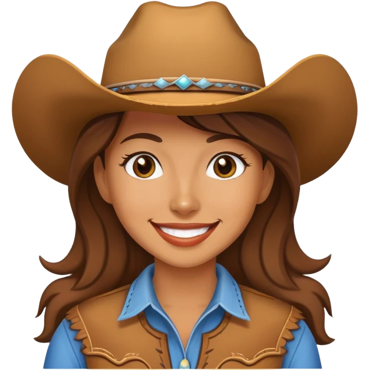 Cowgirl  emoji