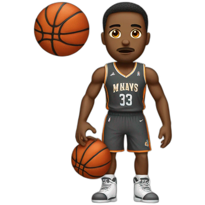 bad basketball player emoji