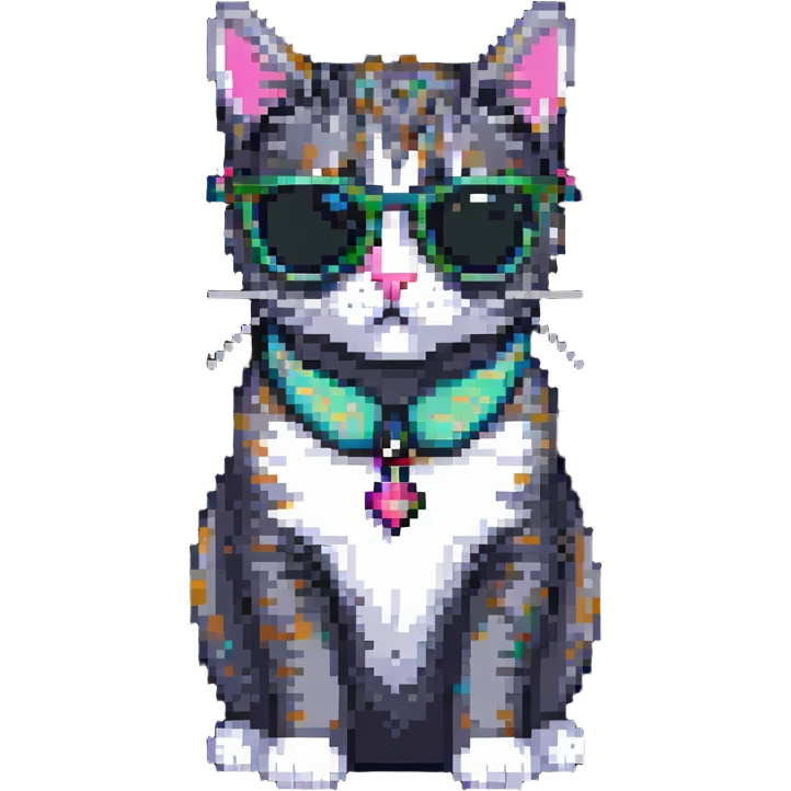cat wearing sunglasses emoji