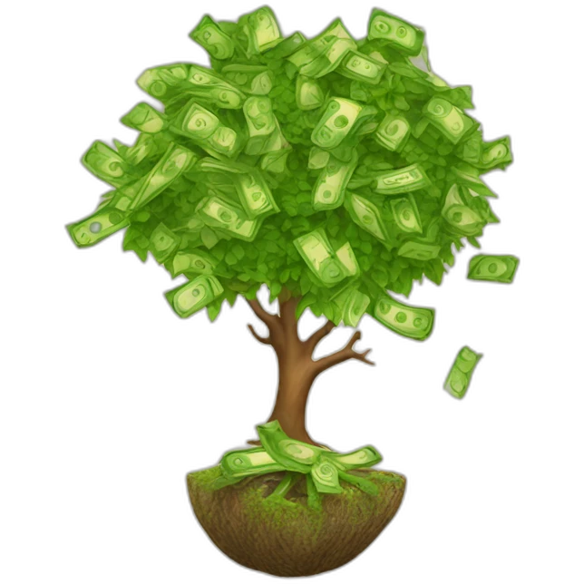 money growing on tree emoji