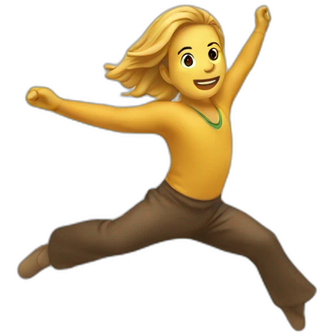 Salto arrière emoji