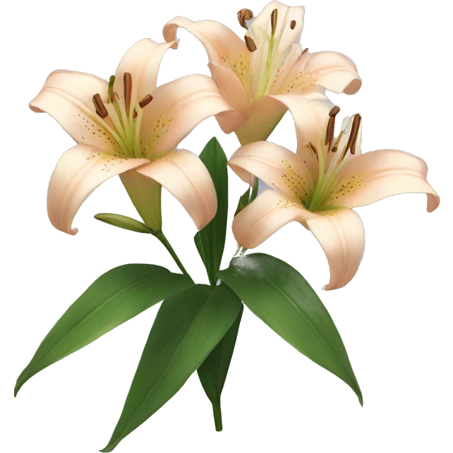 Lilies emoji