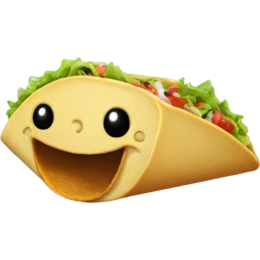 Taco in a bikini  emoji