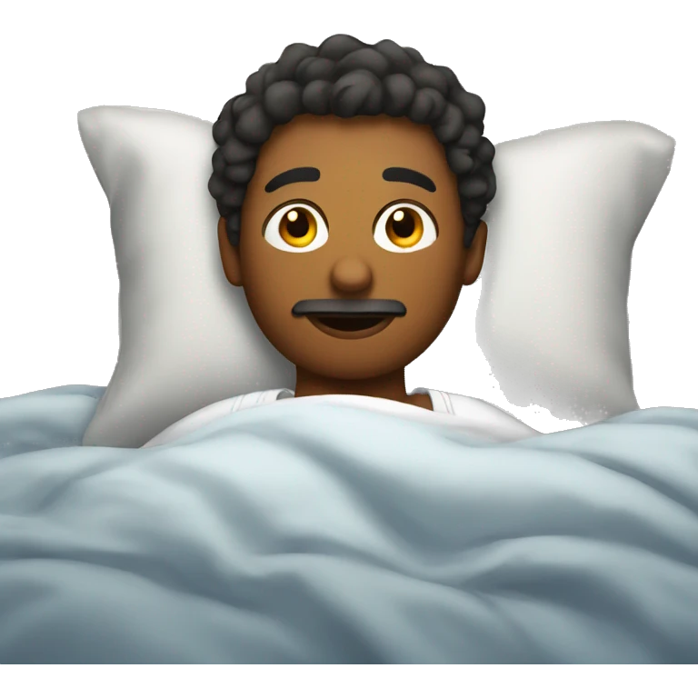Laying in bed emoji