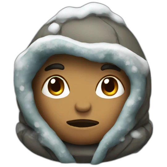 so cold emoji