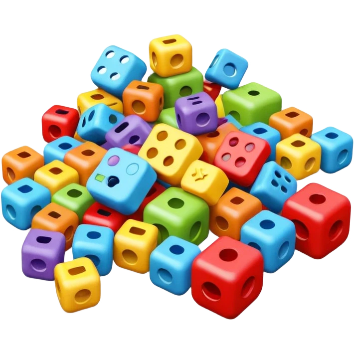 Scattered Toys on the floor  emoji